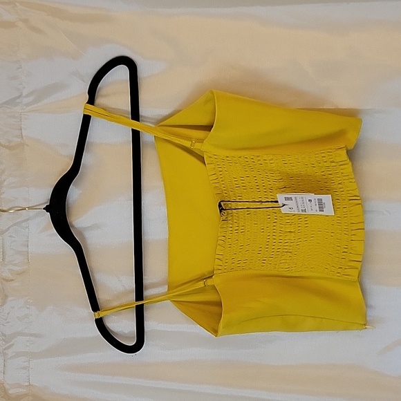 Zara Satin effect cropped top XXL - Picture 2 of 14